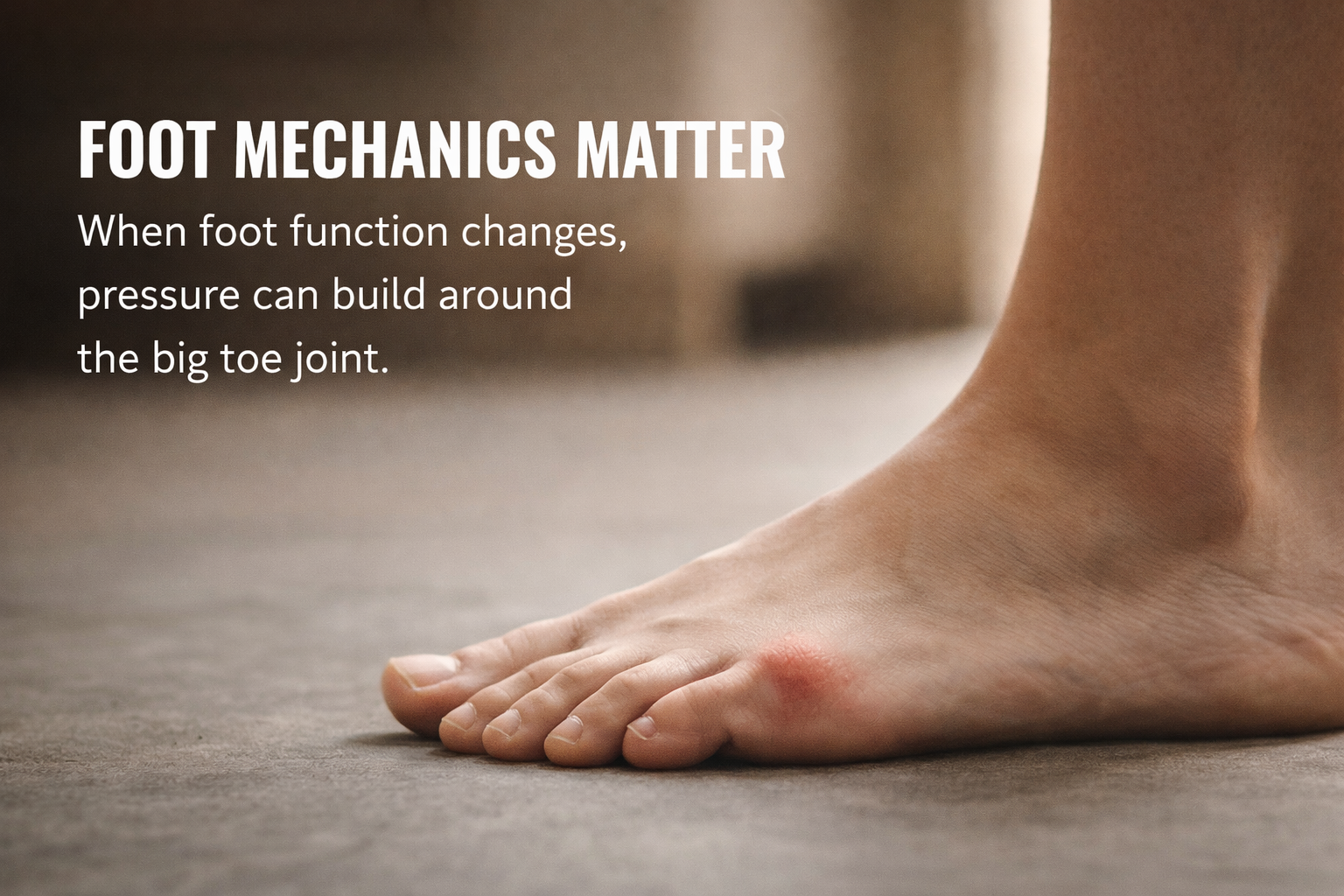 Foot mechanics and alignment during movement